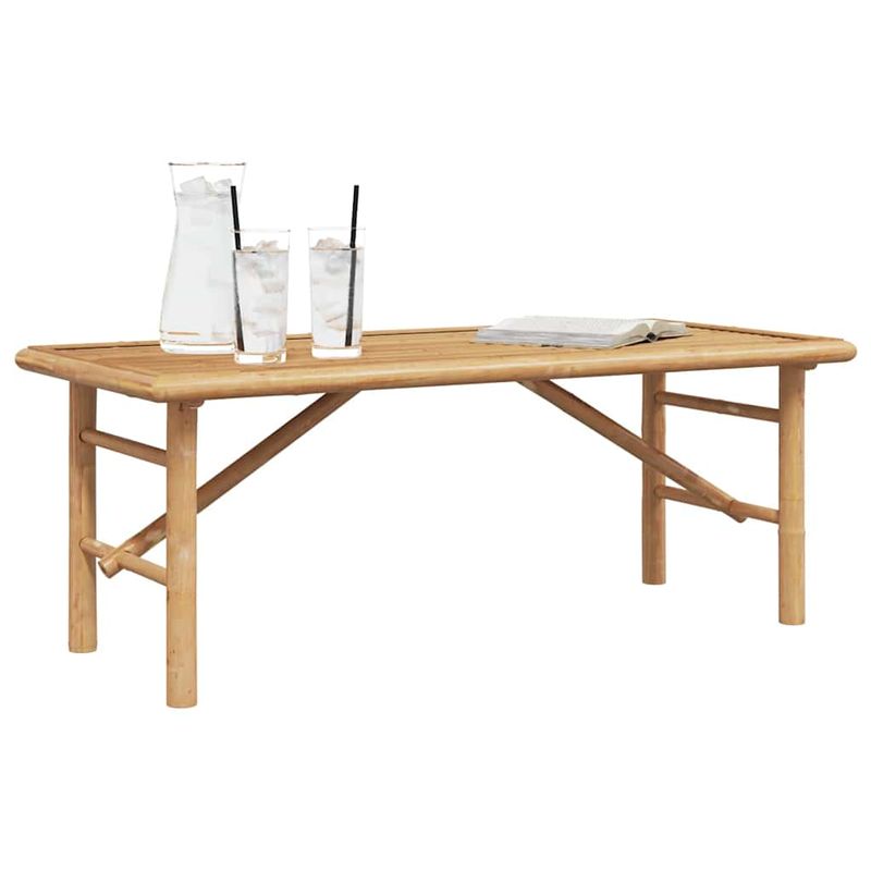Casa si Gradina - Mobilier - Mese si birouri - Masute de cafea - Masa de cafea Maro 110 x 50 x 43 cm Bambus - Infinity.ro