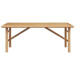 Casa si Gradina - Mobilier - Mese si birouri - Masute de cafea - Masa de cafea Maro 110 x 50 x 43 cm Bambus - Infinity.ro