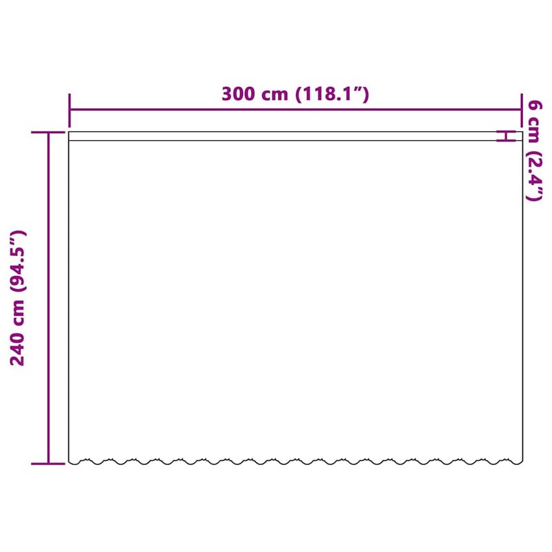 Casa si Gradina - Textile si covoare - Perdele si draperii - Perdele - Perdele cu perdele Floral Alb 300 x 240 cm Poliester - Infinity.ro