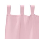 Casa si Gradina - Textile si covoare - Perdele si draperii - Perdele - Perdele cu perdele 2 pcs Roz bebelus Poliester - Infinity.ro