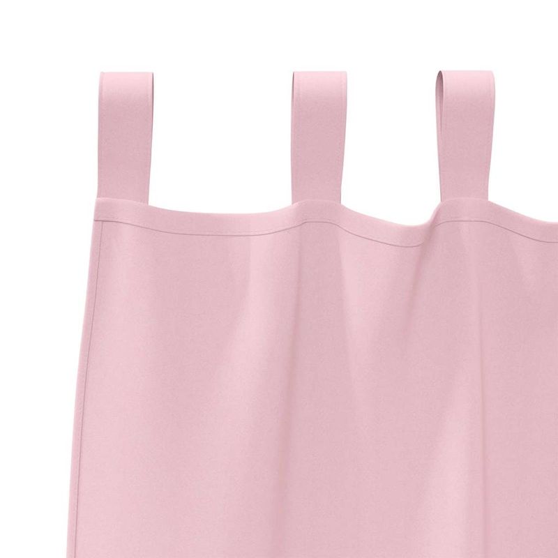 Casa si Gradina - Textile si covoare - Perdele si draperii - Perdele - Perdele cu perdele 2 pcs Roz bebelus Poliester - Infinity.ro