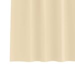 Casa si Gradina - Textile si covoare - Perdele si draperii - Perdele - Perdele cu perdele 2 pcs Crem Poliester - Infinity.ro