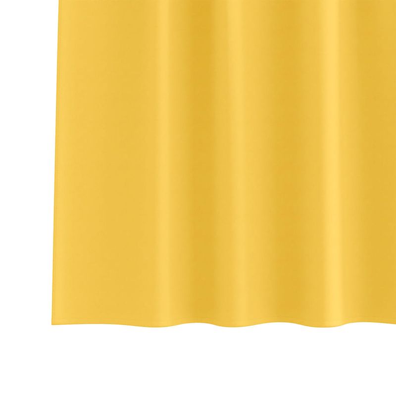 Casa si Gradina - Textile si covoare - Perdele si draperii - Perdele - Perdele cu perdele 2 pcs galben mustar Poliester - Infinity.ro