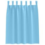 Casa si Gradina - Textile si covoare - Perdele si draperii - Perdele - Perdele cu perdele 2 pcs Albastru deschis Poliester - Infinity.ro