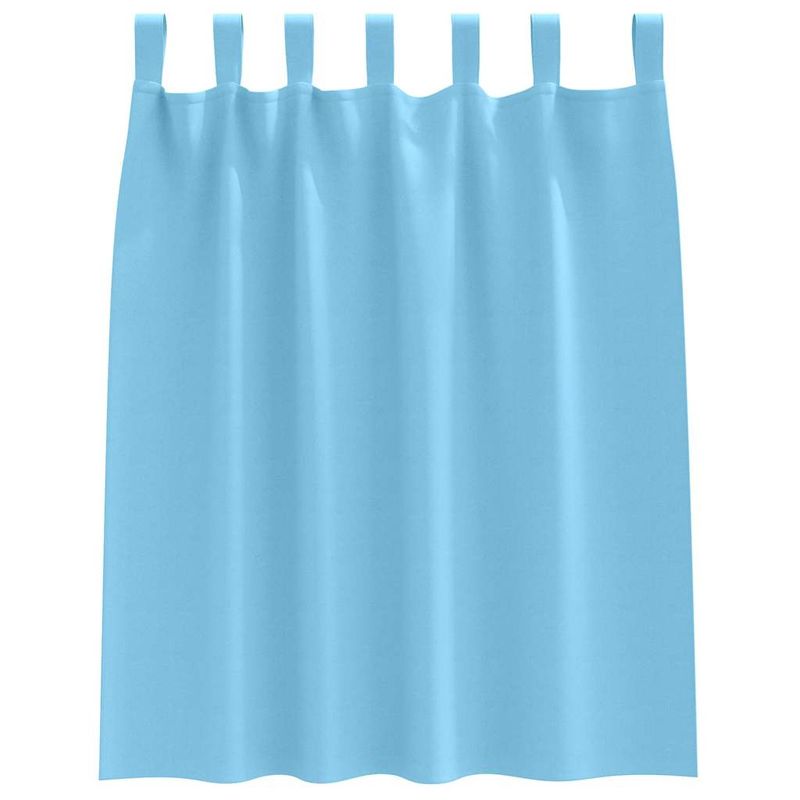 Casa si Gradina - Textile si covoare - Perdele si draperii - Perdele - Perdele cu perdele 2 pcs Albastru deschis Poliester - Infinity.ro