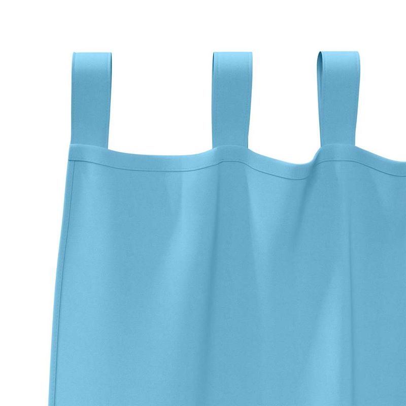 Casa si Gradina - Textile si covoare - Perdele si draperii - Perdele - Perdele cu perdele 2 pcs Albastru deschis Poliester - Infinity.ro