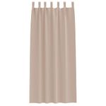 Casa si Gradina - Textile si covoare - Perdele si draperii - Perdele - Perdele cu perdele 2 pcs Gri taupe Poliester - Infinity.ro