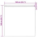 Casa si Gradina - Textile si covoare - Perdele si draperii - Perdele - Perdele cu perdele 2 pcs Roz intens Poliester - Infinity.ro