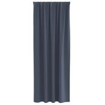 Casa si Gradina - Textile si covoare - Perdele si draperii - Perdele - Perdele cu perdele 2 pcs Antracit Poliester - Infinity.ro