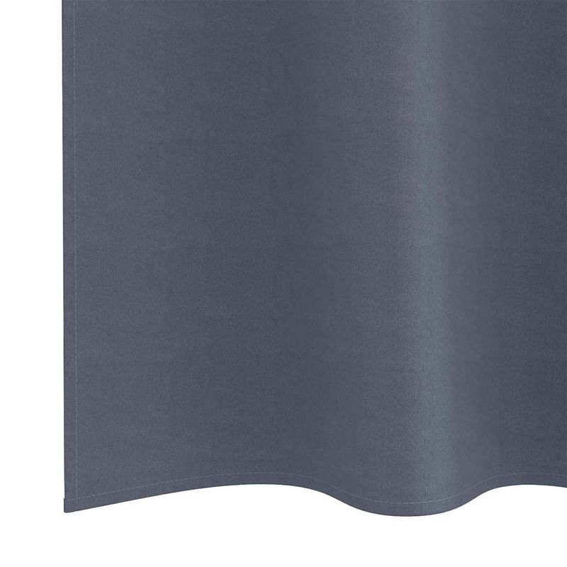 Casa si Gradina - Textile si covoare - Perdele si draperii - Perdele - Perdele cu perdele 2 pcs Antracit Poliester - Infinity.ro