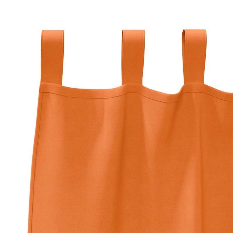 Casa si Gradina - Textile si covoare - Perdele si draperii - Perdele - Perdele cu perdele 2 pcs Portocaliu intens Poliester - Infinity.ro