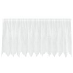 Casa si Gradina - Textile si covoare - Perdele si draperii - Perdele - Perdele cu perdele Alb 300 x 120 cm Poliester - Infinity.ro