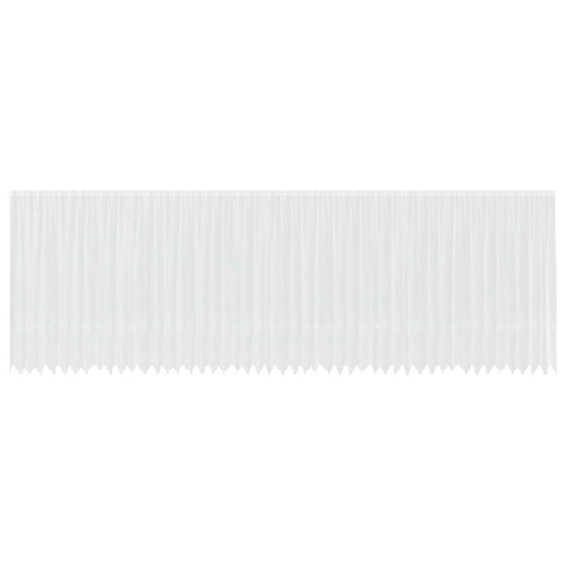 Casa si Gradina - Textile si covoare - Perdele si draperii - Perdele - Perdele cu perdele Alb 1200 x 200 cm Poliester - Infinity.ro