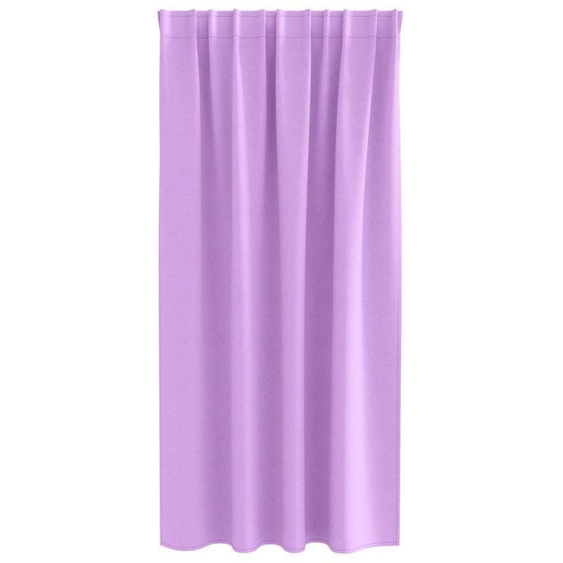Casa si Gradina - Textile si covoare - Perdele si draperii - Perdele - Perdele cu perdele 2 pcs Violet Poliester - Infinity.ro