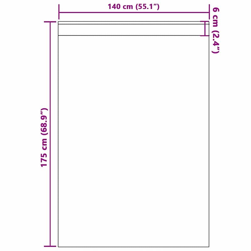 Casa si Gradina - Textile si covoare - Perdele si draperii - Perdele - Perdele cu perdele 2 pcs Violet Poliester - Infinity.ro