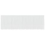 Casa si Gradina - Textile si covoare - Perdele si draperii - Perdele - Perdele cu perdele Alb 1200 x 220 cm Poliester - Infinity.ro
