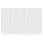 Casa si Gradina - Textile si covoare - Perdele si draperii - Perdele - Perdele cu perdele Alb 400 x 180 cm Poliester - Infinity.ro