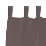 Casa si Gradina - Textile si covoare - Perdele si draperii - Perdele - Perdele cu perdele 2 pcs Maro inchis Poliester - Infinity.ro