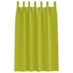 Casa si Gradina - Textile si covoare - Perdele si draperii - Perdele - Perdele cu perdele 2 pcs Verde mar Poliester - Infinity.ro