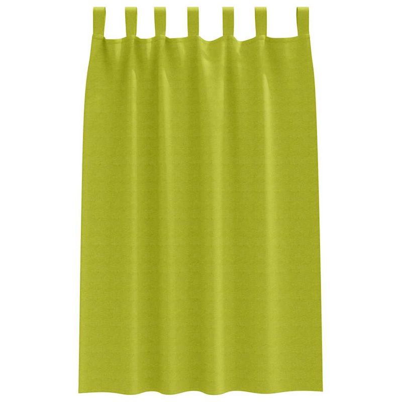 Casa si Gradina - Textile si covoare - Perdele si draperii - Perdele - Perdele cu perdele 2 pcs Verde mar Poliester - Infinity.ro