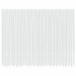 Casa si Gradina - Textile si covoare - Perdele si draperii - Perdele - Perdele cu perdele Floral Alb 600 × 300 cm Poliester - Infinity.ro