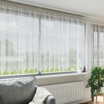 Casa si Gradina - Textile si covoare - Perdele si draperii - Perdele - Perdele cu perdele Alb 500 x 140 cm Poliester - Infinity.ro