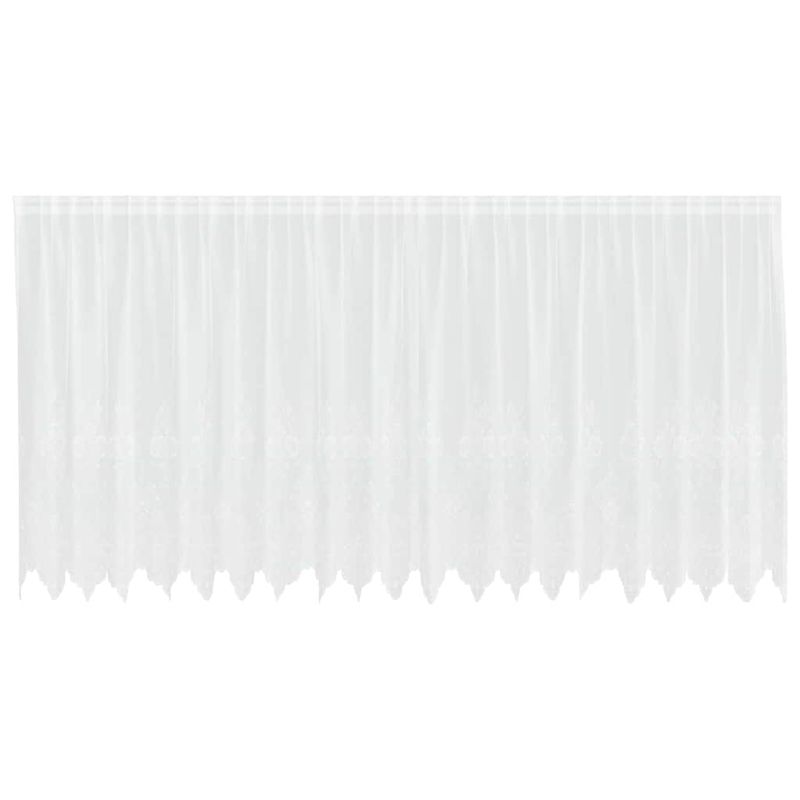 Casa si Gradina - Textile si covoare - Perdele si draperii - Perdele - Perdele cu perdele Alb 500 x 140 cm Poliester - Infinity.ro