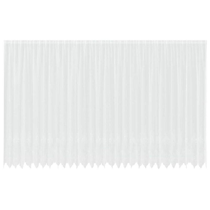 Casa si Gradina - Textile si covoare - Perdele si draperii - Perdele - Perdele cu perdele Alb 750 x 300 cm Poliester - Infinity.ro