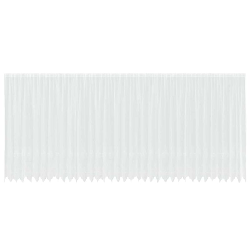 Casa si Gradina - Textile si covoare - Perdele si draperii - Perdele - Perdele cu perdele Alb 900 x 200 cm Poliester - Infinity.ro