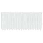Casa si Gradina - Textile si covoare - Perdele si draperii - Perdele - Perdele cu perdele Alb 600 x 180 cm Poliester - Infinity.ro