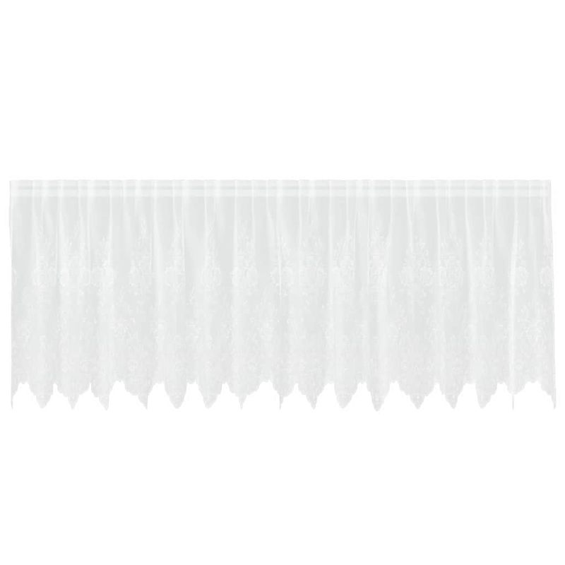 Casa si Gradina - Textile si covoare - Perdele si draperii - Perdele - Perdele cu perdele Alb 400 x 80 cm Poliester - Infinity.ro