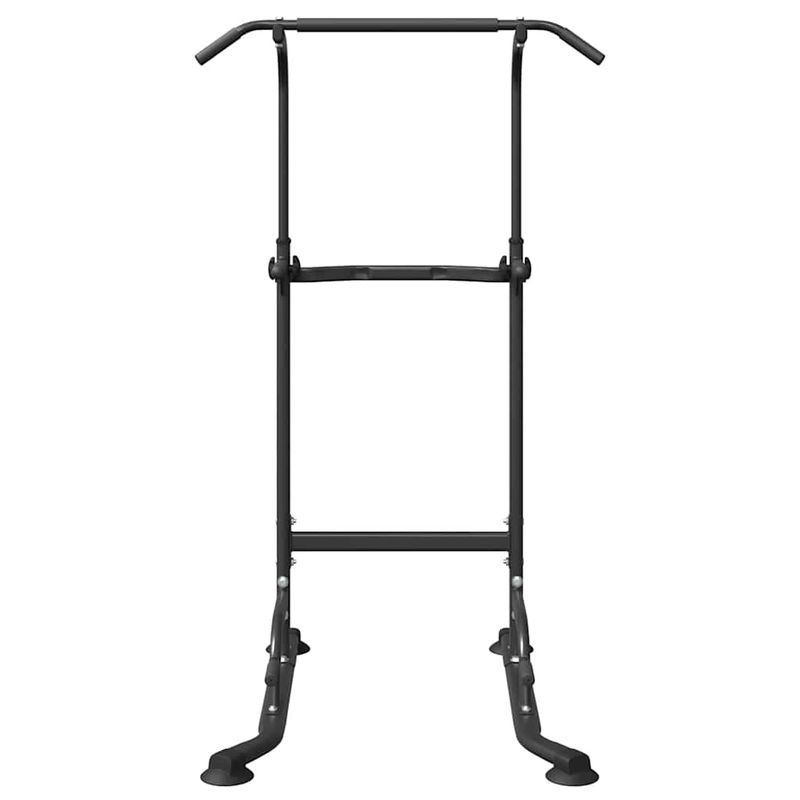 Sport si Outdoor - Fitness - Aparate fitness - Aparate si banci multifunctionale - Statie de dips pentru turn de putere Altele Manual Negru - Infinity.ro