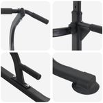 Sport si Outdoor - Fitness - Aparate fitness - Aparate si banci multifunctionale - Statie de dips pentru turn de putere Altele Manual Negru - Infinity.ro