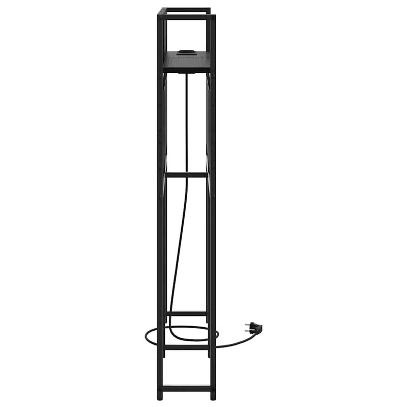 Casa si Gradina - Mobilier - Paturi si accesorii - Accesorii paturi - Tablie de pat cu LED, roz, 203x16x78/88 cm, catifea - Infinity.ro
