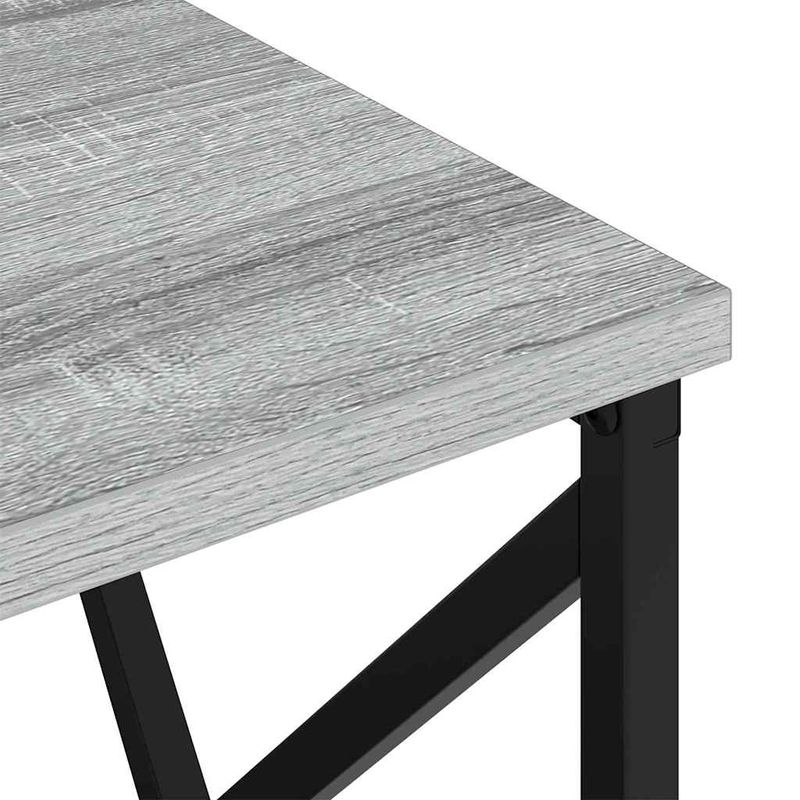 Casa si Gradina - Mobilier - Comode si corpuri - Noptiere - Cabinet de noptiere cu statie de incarcare 2 pcs sonoma gri - Infinity.ro