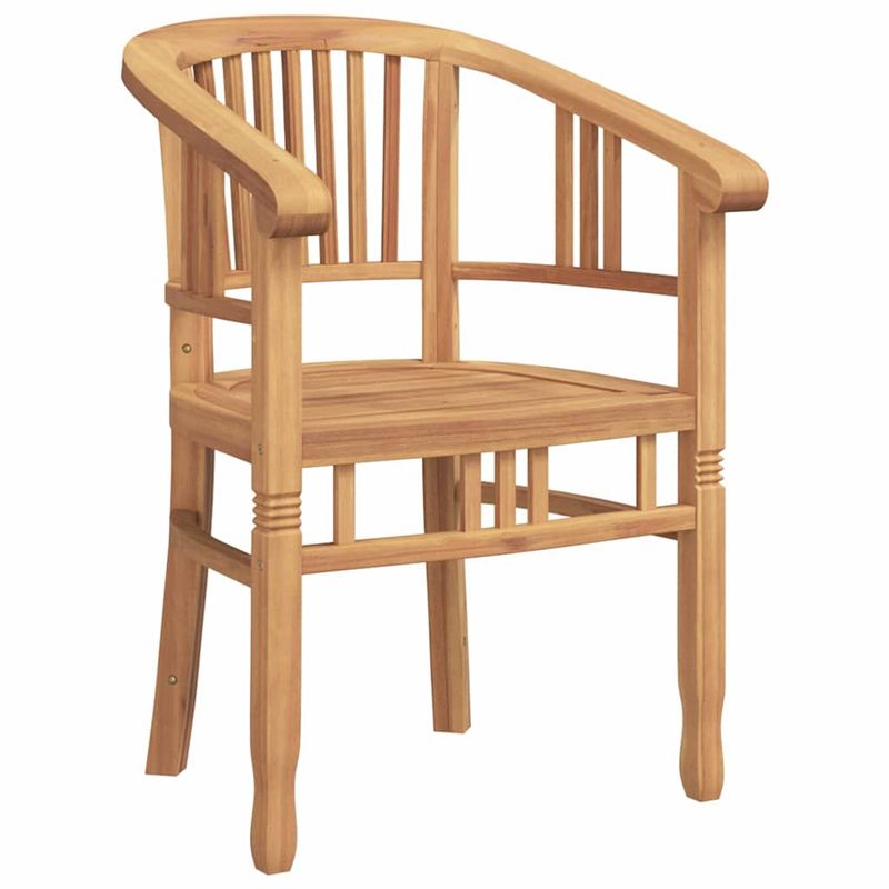 Casa si Gradina - Gradina si terasa - Mobilier exterior - Scaune si sezlonguri gradina - Scaune de gradina 2 pcs Maro 63 x 58 x 89 cm Lemn masiv de tec - Infinity.ro