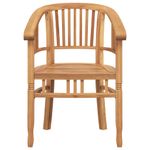 Casa si Gradina - Gradina si terasa - Mobilier exterior - Scaune si sezlonguri gradina - Scaune de gradina 2 pcs Maro 63 x 58 x 89 cm Lemn masiv de tec - Infinity.ro