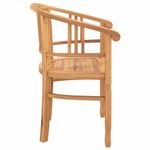 Casa si Gradina - Gradina si terasa - Mobilier exterior - Scaune si sezlonguri gradina - Scaune de gradina 2 pcs Maro 63 x 58 x 89 cm Lemn masiv de tec - Infinity.ro