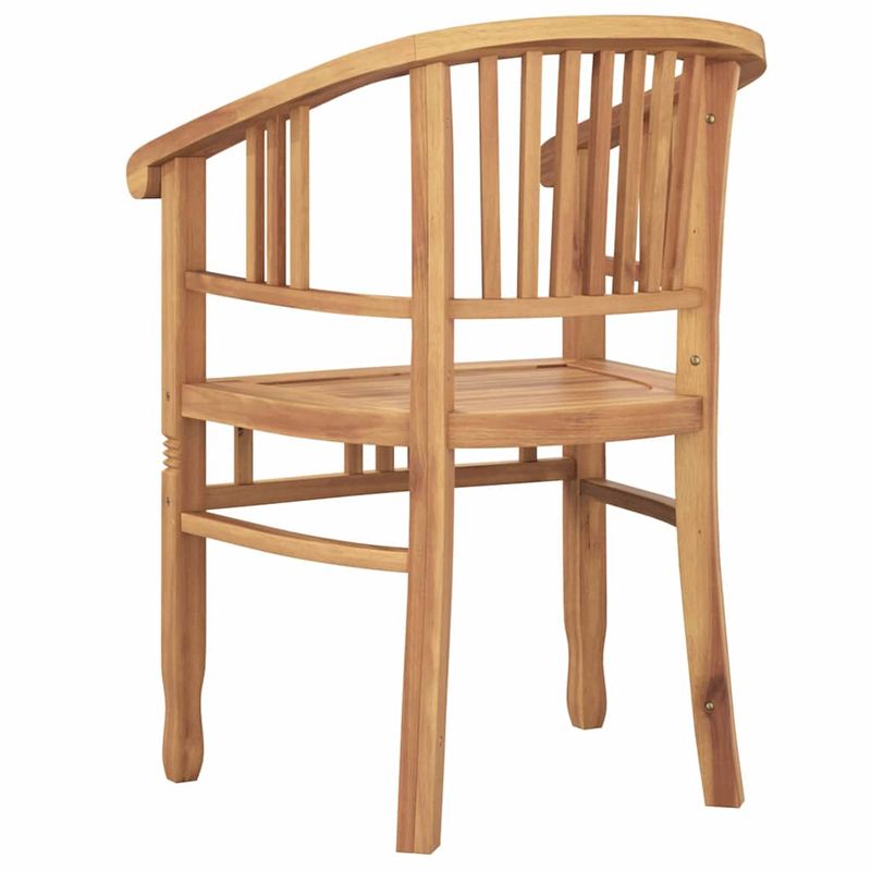 Casa si Gradina - Gradina si terasa - Mobilier exterior - Scaune si sezlonguri gradina - Scaune de gradina 2 pcs Maro 63 x 58 x 89 cm Lemn masiv de tec - Infinity.ro