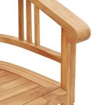 Casa si Gradina - Gradina si terasa - Mobilier exterior - Scaune si sezlonguri gradina - Scaune de gradina 2 pcs Maro 63 x 58 x 89 cm Lemn masiv de tec - Infinity.ro