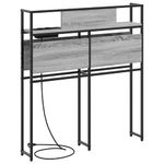 Casa si Gradina - Mobilier - Paturi si accesorii - Accesorii paturi - Tablie de pat cu LED, negru, 147x16x78/88 cm, catifea - Infinity.ro