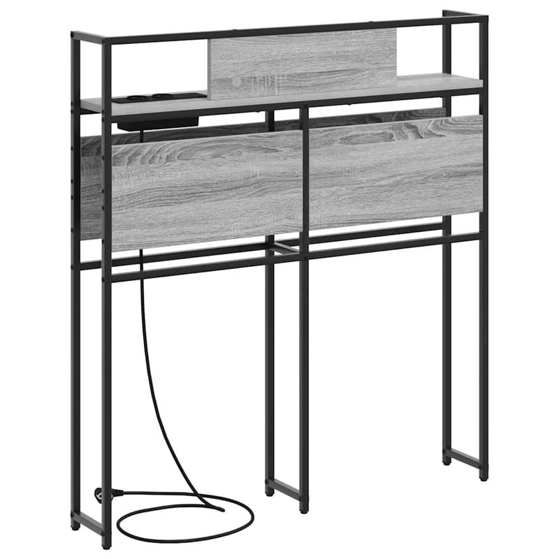 Casa si Gradina - Mobilier - Paturi si accesorii - Accesorii paturi - Tablie de pat cu LED, negru, 147x16x78/88 cm, catifea - Infinity.ro