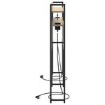 Casa si Gradina - Mobilier - Paturi si accesorii - Accesorii paturi - Tablie de pat cu LED, maro inchis, 163x16x118/128 cm, textil - Infinity.ro