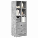 Casa si Gradina - Mobilier - Comode si corpuri - Corpuri bucatarie - Bufet cu sertar Gri beton 45.5 x 34 x 127 cm Lemn compozit - Infinity.ro