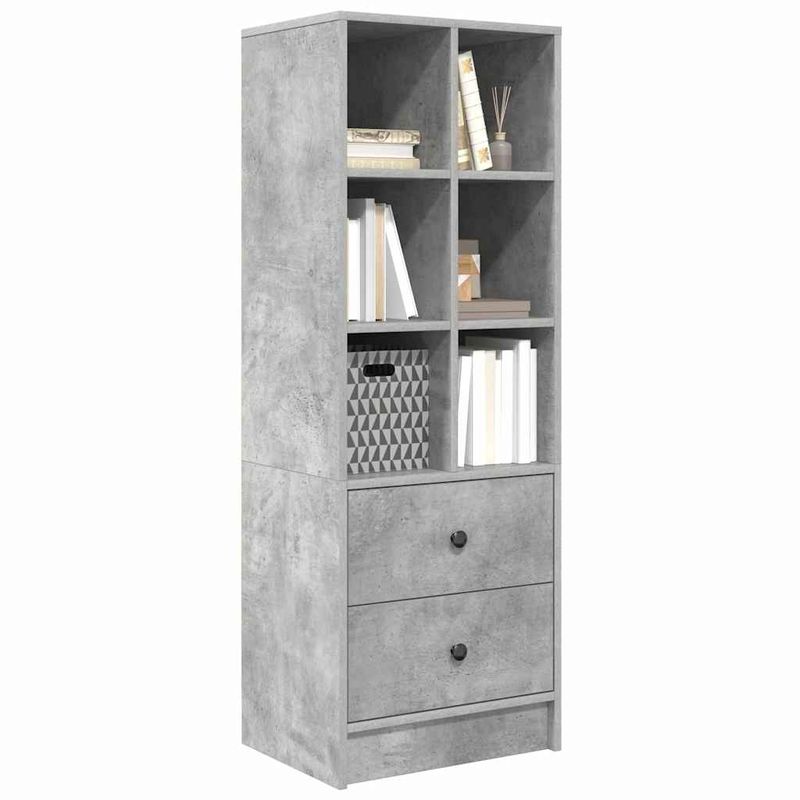 Casa si Gradina - Mobilier - Comode si corpuri - Corpuri bucatarie - Bufet cu sertar Gri beton 45.5 x 34 x 127 cm Lemn compozit - Infinity.ro