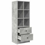 Casa si Gradina - Mobilier - Comode si corpuri - Corpuri bucatarie - Bufet cu sertar Gri beton 45.5 x 34 x 127 cm Lemn compozit - Infinity.ro
