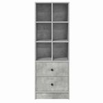 Casa si Gradina - Mobilier - Comode si corpuri - Corpuri bucatarie - Bufet cu sertar Gri beton 45.5 x 34 x 127 cm Lemn compozit - Infinity.ro