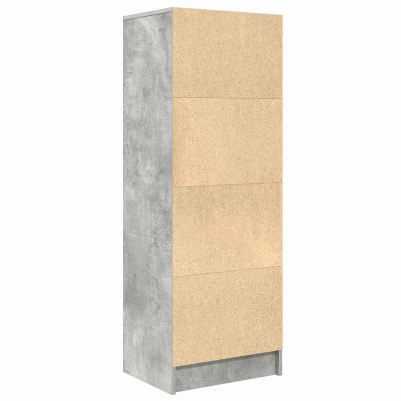 Casa si Gradina - Mobilier - Comode si corpuri - Corpuri bucatarie - Bufet cu sertar Gri beton 45.5 x 34 x 127 cm Lemn compozit - Infinity.ro