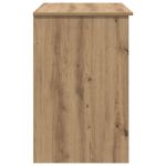 Casa si Gradina - Mobilier - Mese si birouri - Birouri - Birou cu raft stejar artizanal 90 x 49.5 x 75 cm Lemn compozit - Infinity.ro