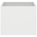 Casa si Gradina - Decoratiuni - Obiecte decorative - Vaze si boluri decorative - Vaza pentru Gradina Alb 50 x 32 x 40 cm Otel laminat la rece - Infinity.ro